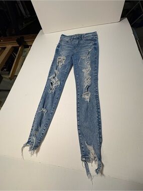 4/$25 American Eagle Super Hi-Rise Jeggings Size 2 Short